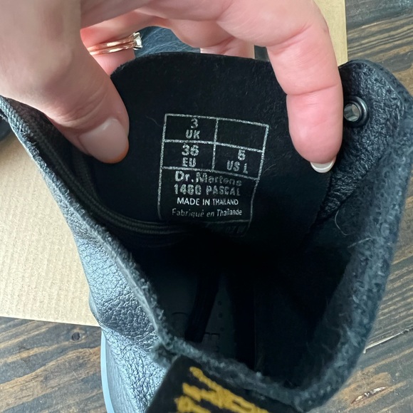 Dr. Martens 1460 Pascal Black Boots - Picture 10 of 10